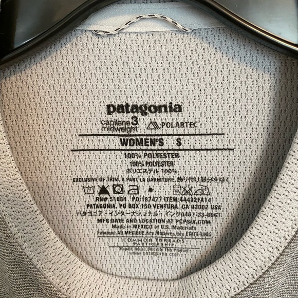 Women’s Patagonia Capilene 3 Base Layer LS - Small - Picture 3 of 4